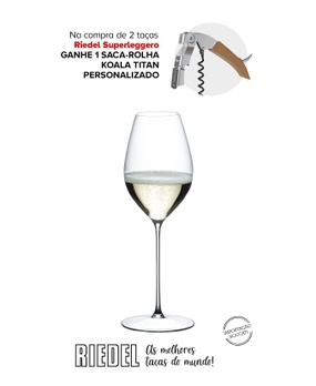  Taça Riedel Superleggero  Champagne Wine Glass