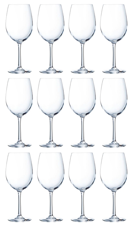 Conjunto 12 Taças de Cristal Arcoroc Chef & Sommelier Cabernet 580ml