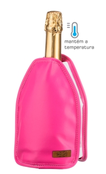 Cooler Térmico Boccati para vinhos e espumantes (rosa pink)