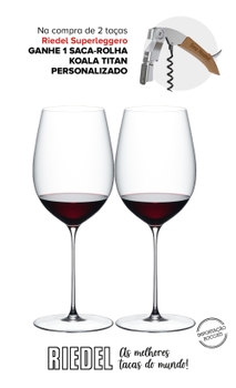  Taça Riedel Superleggero  Bordeaux Grand Cru