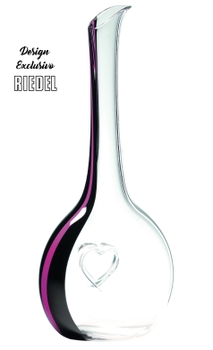 Decanter Riedel Black Tie Bliss Pink