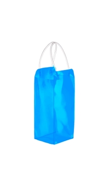 Ice Bag Boccati para 1 garrafa (azul translúcida)