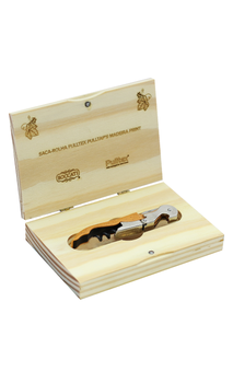 Saca-Rolha dois estágios Pulltex Pulltap’s especial (madeira print)