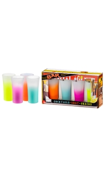 Conjunto 4 Copos Boccati Shot Classic (colorido)