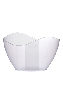 Champanheira Boccati Oval Texturizada (transparente)