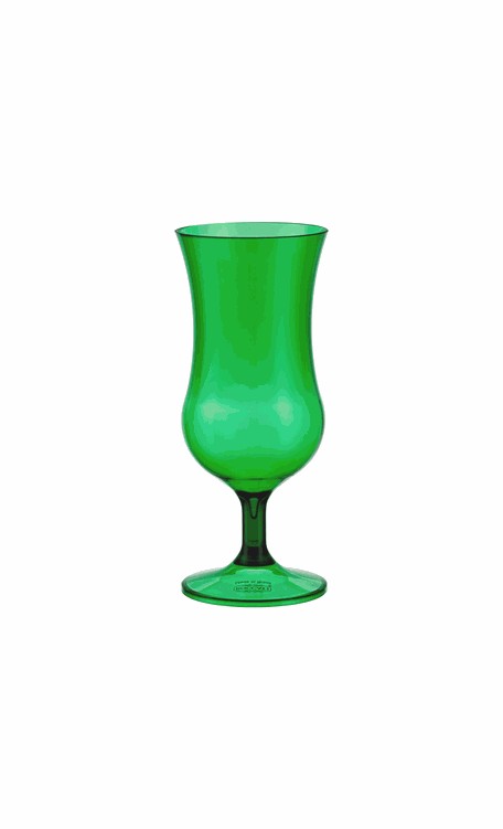 Taça Hurricane 400ml (verde translúcida)