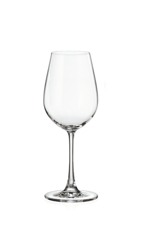 Taça para Vinho Bohemia Royal Crystal Sarah Titânio 400ml