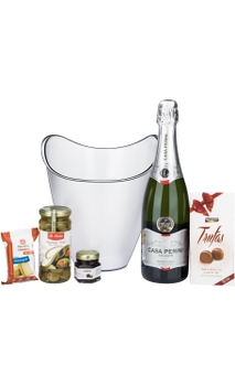 Champanheira com Espumante Casa Perini Moscatel