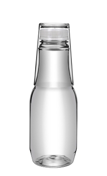 Conjunto Moringa Boccati com tampa (transparente)