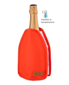 Cooler Térmico Boccati para vinhos e espumantes (laranja)