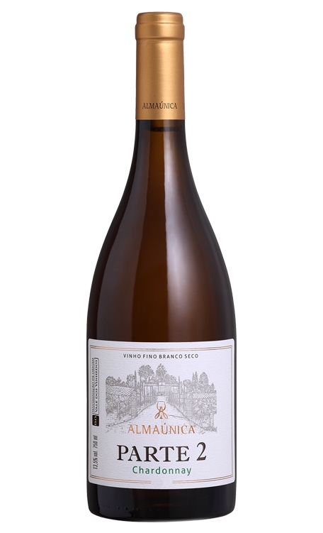 Vinho Almaúnica Parte 2 Chardonnay DO Vale dos Vinhedos 750ml