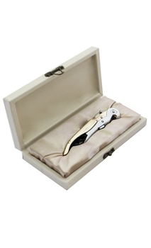 Saca-Rolha dois estágios Pulltex ClickCut especial (dourado)