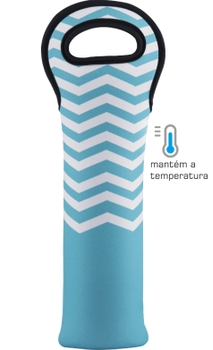 Porta Garrafa em Neoprene Boccati (Zigzag)