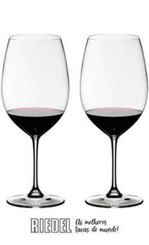 Conjunto 2 Taças Riedel Sommeliers Bordeaux Grand Cru