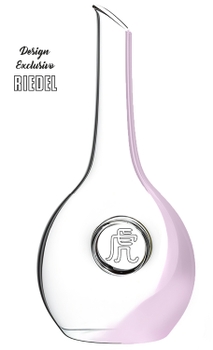 Decanter Riedel Chinese Zodiac Tiger Stripe Pink