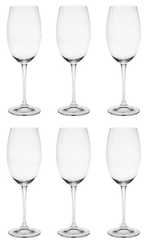 Conjunto 6 Taças de Cristal Titânio Bohemia para Espumante 300ml