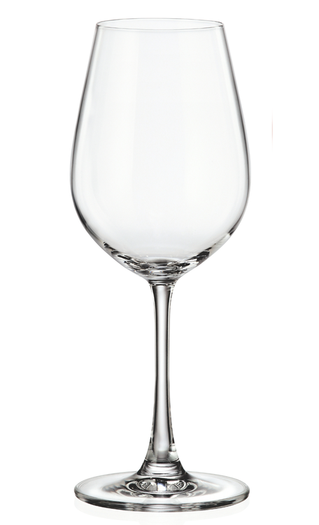 Taça para Vinho Bohemia Royal Crystal Sarah Titânio 400ml