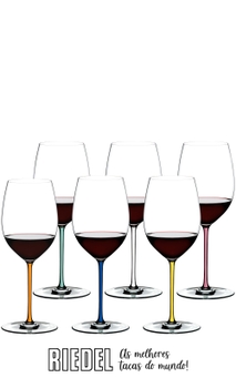 Conjunto 6 Taças Riedel Fatto a Mano Cabernet | Merlot