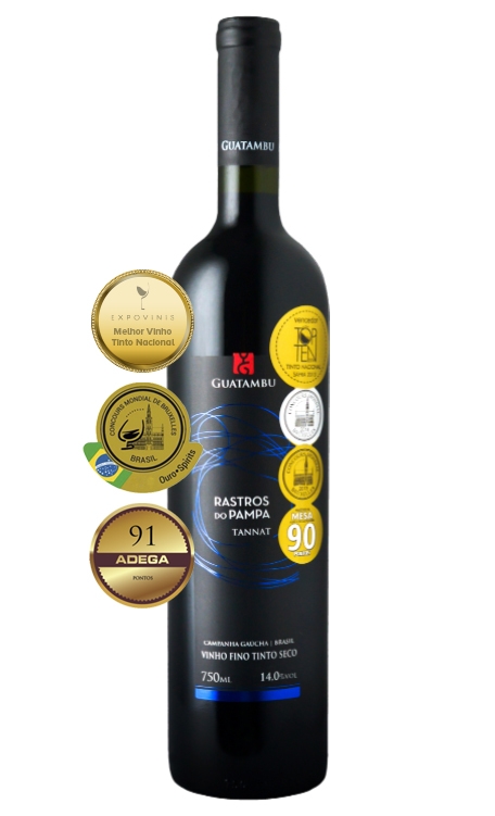Vinho Guatambu Rastros do Pampa Tannat 750ml 