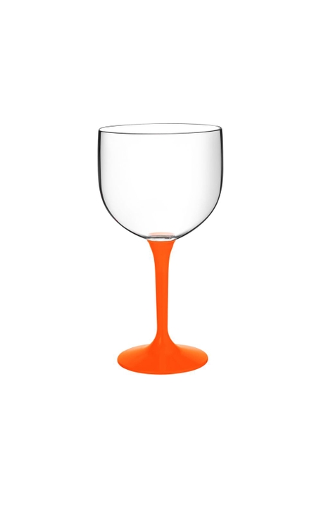Taça para Gin Boccati 550ml (haste laranja)