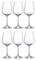 Conjunto 6 Taças de Cristal Ecológico Bohemia Strix para Vinho 450ml