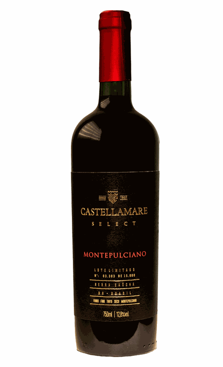 Vinho Castellamare Tinto Seco Brasil Select Montepulciano 750ml
