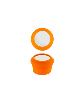 Tampa para Espumante Boccati em Silicone com Chapa (laranja)