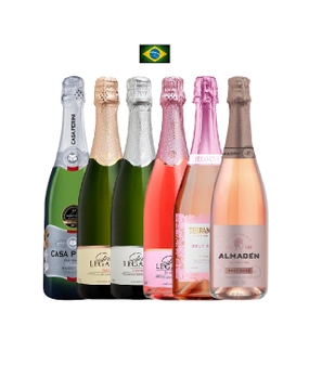 Combo Espumantes Brasil (6 garrafas)