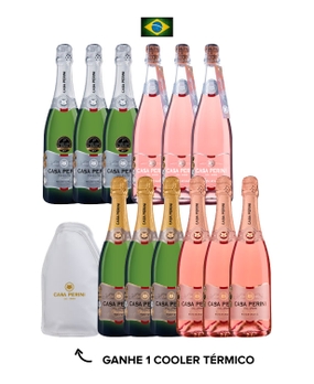 Combo Casa Perini (12 garrafas) + Cooler Térmico