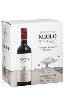 Vinho Miolo Seleção Cabernet Sauvignon | Merlot Bag in Box 3L