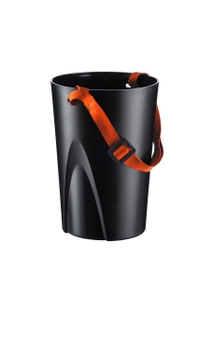 Champanheira Boccati Longa Texturizada com Alça para 1 garrafa (preta)