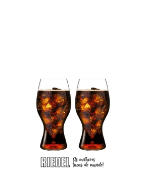 Conjunto 2 Copos Riedel Coca Cola
