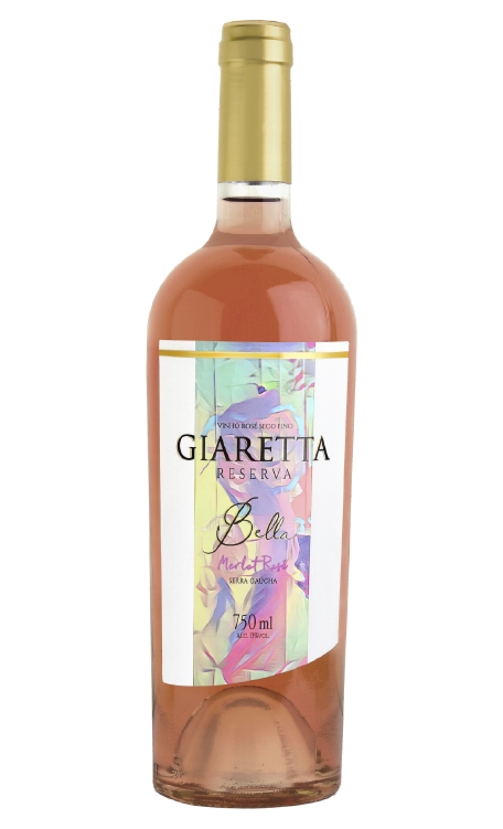 Vinho Giaretta Bella Reserva Merlot Rosé 750ml