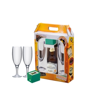 Caixa com Cerveja Leopoldina Pilsner