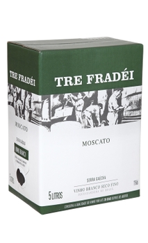 Vinho Valmarino Tre Fradéi Moscato Bag in Box 5L
