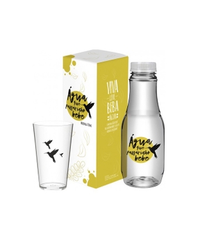 Caixa com Moringa e Copo (personalizada)