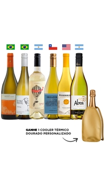 Combo Essência Chardonnays (6 garrafas) + Cooler Térmico Boccati