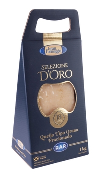 Queijo Gran Formaggio RAR Selezione D'Oro em Embalagem Especial 1kg