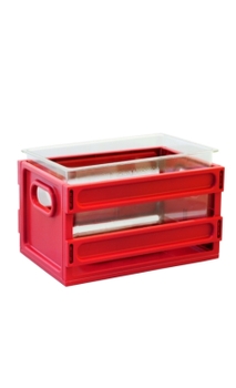 Balde Boccati Beer Engradado para 4 garrafas (vermelho)