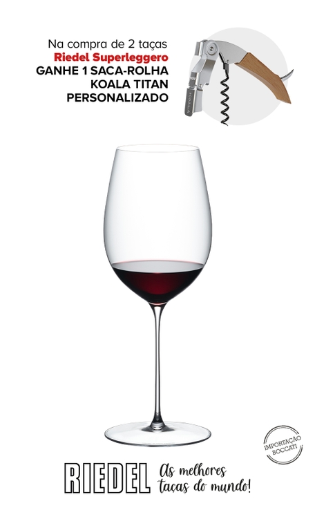  Taça Riedel Superleggero  Bordeaux Grand Cru