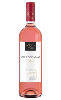Vinho Zanella Villa de Vinhas Merlot Rosé 750ml