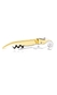 Saca-Rolha dois estágios Pulltex ClickCut especial (dourado)