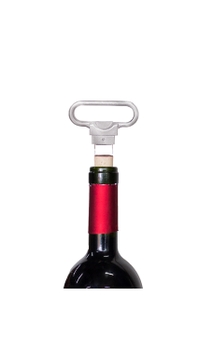 Saca-Rolha Boccati duas lâminas "pinça" (prata metalizado)