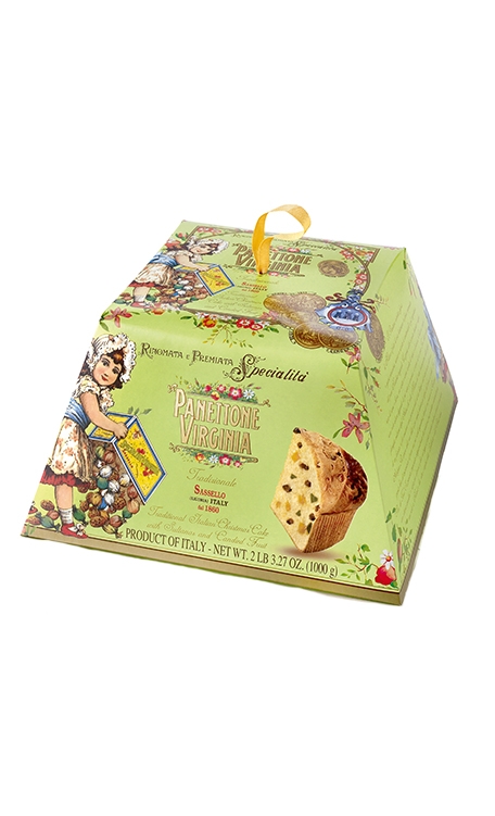 Panetone Virginia Tradicional Verde 1Kg