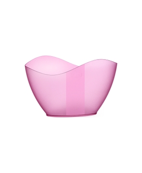 Champanheira Boccati Oval Texturizada para 3 garrafas (rosa cristal)