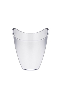 Champanheira Boccati Pequena Texturizada para 1 garrafa (transparente)