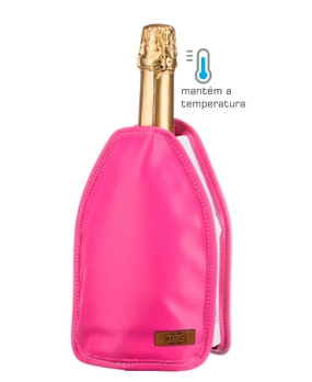 Cooler Térmico Boccati para vinhos e espumantes (rosa pink)