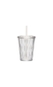 Copo Boccati Duplo 670ml com tampa e canudo (transparente)