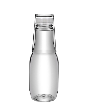 Conjunto Moringa Boccati com tampa (transparente)