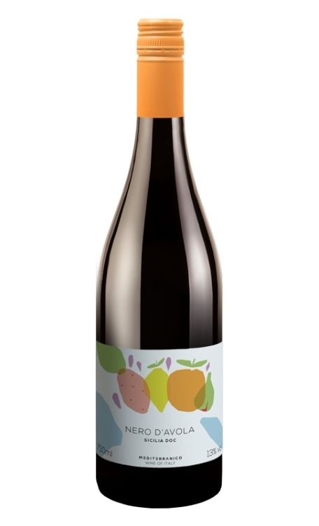 Vinho Settesoli Mediterrânico Nero D’Avola Sicilia DOC 750ml